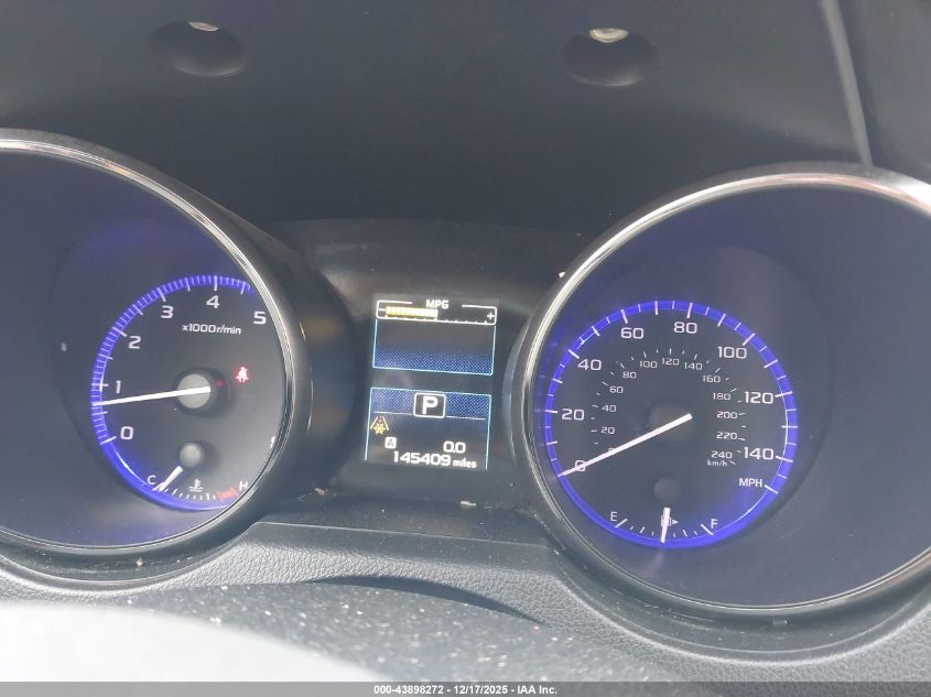 2016 Subaru Outback 2.5I Premium VIN: 4S4BSACC6G3360165 Lot: 43898272