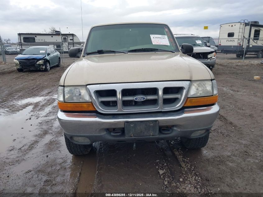 1999 Ford Ranger Xlt VIN: 1FTZR15X2XPA19160 Lot: 43898285