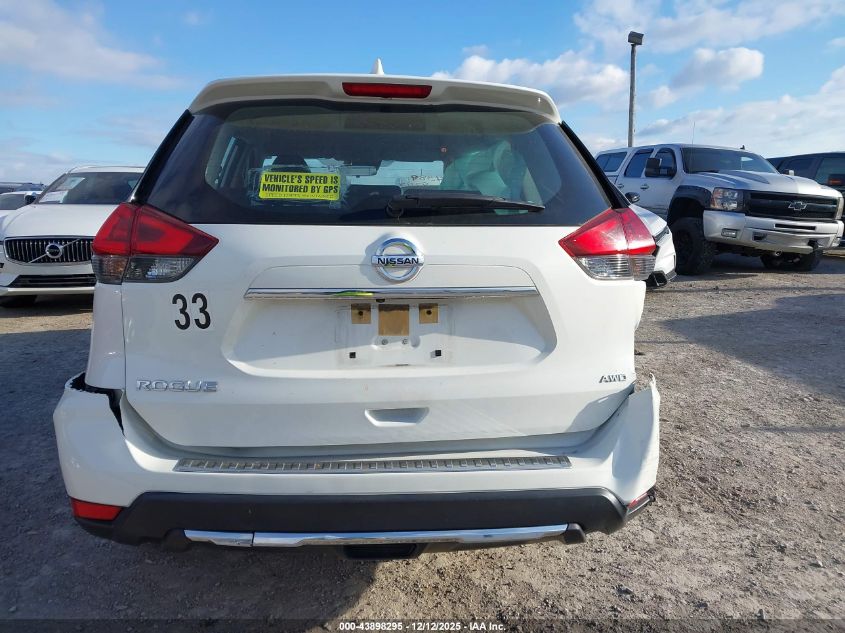 2020 Nissan Rogue S Intelligent Awd VIN: JN8AT2MV1LW140027 Lot: 43898295