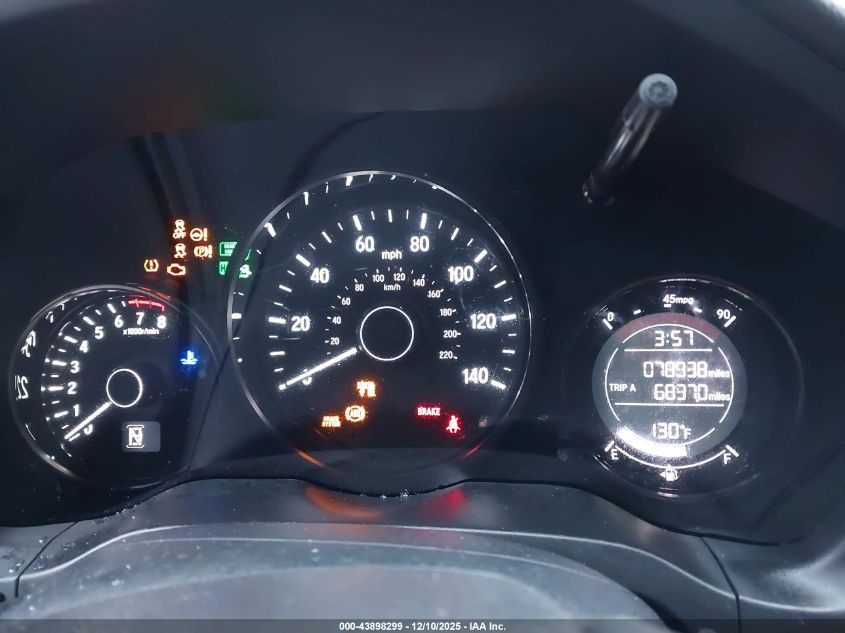 2020 Honda Hr-V Awd Sport VIN: 3CZRU6H19LG703067 Lot: 43898299