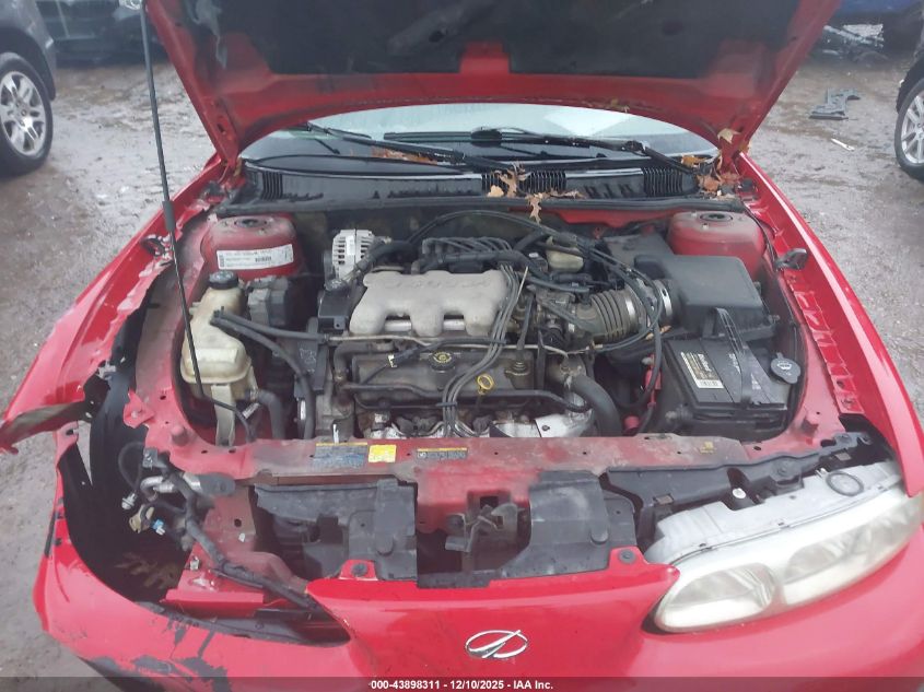 2002 Oldsmobile Alero Gls VIN: 1G3NF52E62C259510 Lot: 43898311