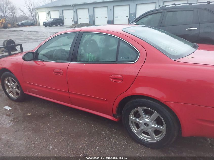 2002 Oldsmobile Alero Gls VIN: 1G3NF52E62C259510 Lot: 43898311