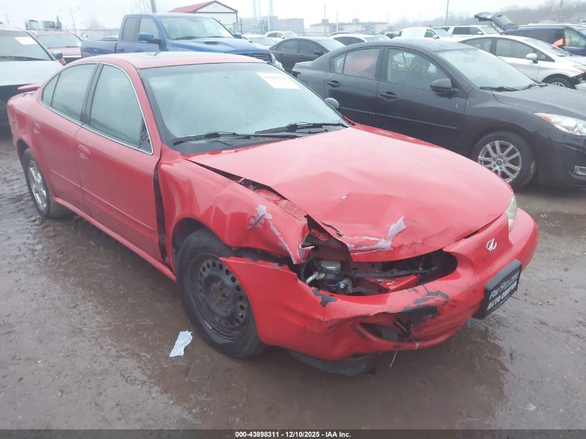 2002 Oldsmobile Alero Gls VIN: 1G3NF52E62C259510 Lot: 43898311