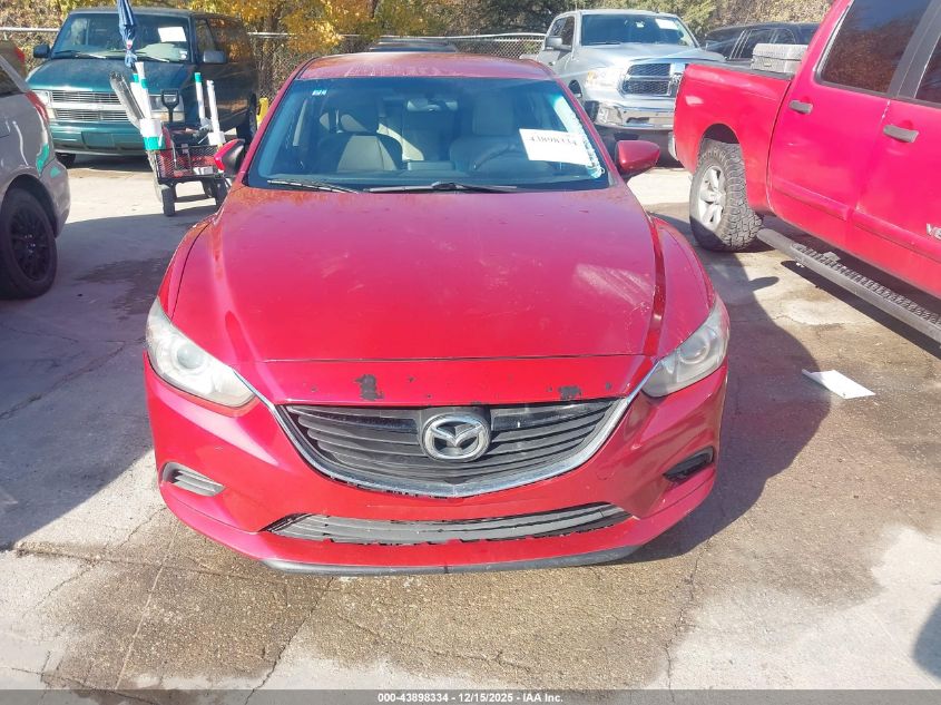 2016 Mazda Mazda6 I Touring VIN: JM1GJ1V5XG1452550 Lot: 43898334