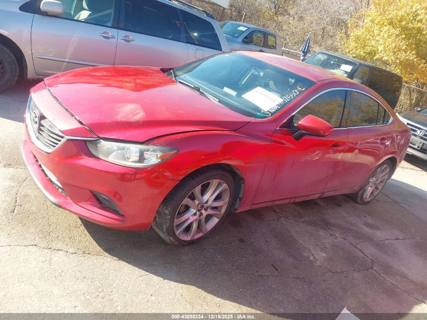 2016 Mazda Mazda6 I Touring VIN: JM1GJ1V5XG1452550 Lot: 43898334