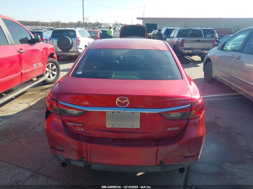 2016 Mazda Mazda6 I Touring VIN: JM1GJ1V5XG1452550 Lot: 43898334