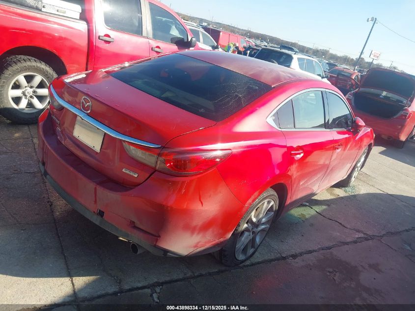 2016 Mazda Mazda6 I Touring VIN: JM1GJ1V5XG1452550 Lot: 43898334