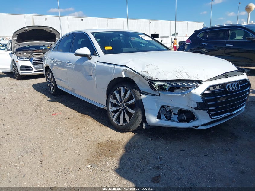 2021 Audi A4 Premium Plus 40 Tfsi Quattro S Tronic