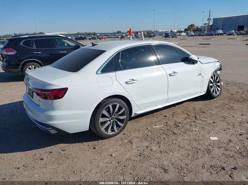 2021 Audi A4 Premium Plus 40 Tfsi Quattro S Tronic