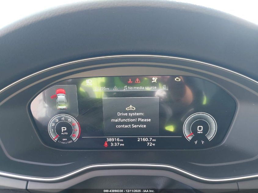 2021 Audi A4 Premium Plus 40 Tfsi Quattro S Tronic VIN: WAUBBAF41MN009959 Lot: 43898338