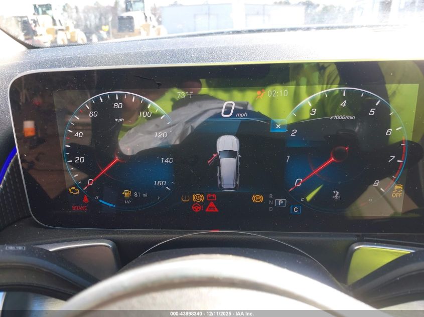 2020 Mercedes-Benz Glb 250 VIN: WDC4M4GB7LW002523 Lot: 43898340