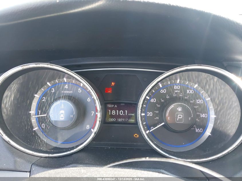 2011 Hyundai Sonata Gls VIN: 5NPEB4ACXBH097021 Lot: 43898347