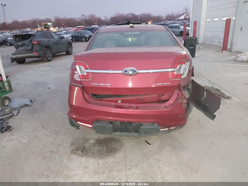 2011 Ford Taurus Limited VIN: 1FAHP2FW7BG133280 Lot: 43898349