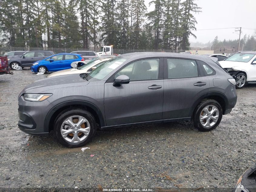 2025 Honda Hr-V Awd Lx VIN: 3CZRZ2H33SM771182 Lot: 43898358