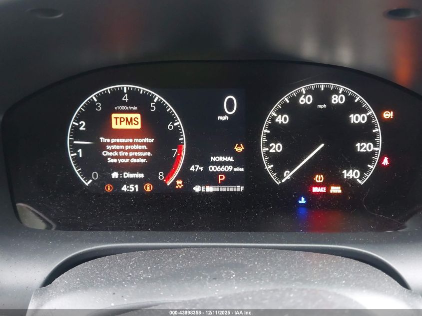 2025 Honda Hr-V Awd Lx VIN: 3CZRZ2H33SM771182 Lot: 43898358