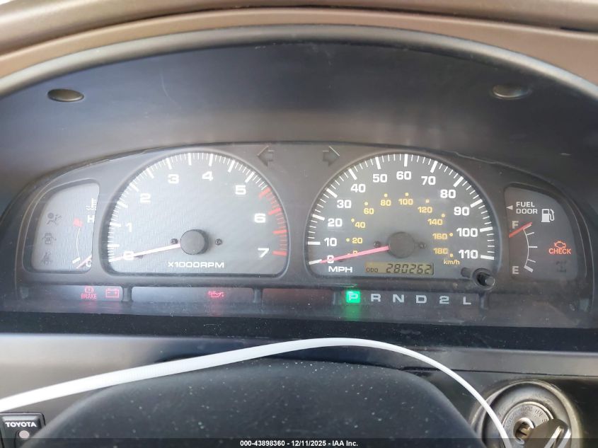 1999 Toyota 4Runner Sr5 V6 VIN: JT3GN86RXX0111626 Lot: 43898360