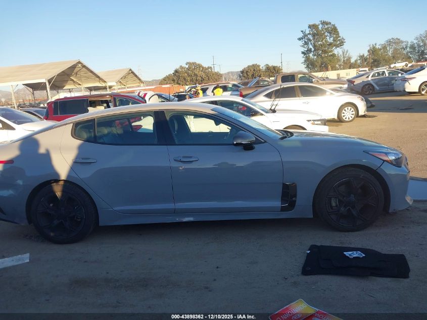 2021 Kia Stinger Gt-Line VIN: KNAE15LA2M6098033 Lot: 43898362