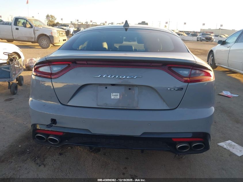 2021 Kia Stinger Gt-Line VIN: KNAE15LA2M6098033 Lot: 43898362