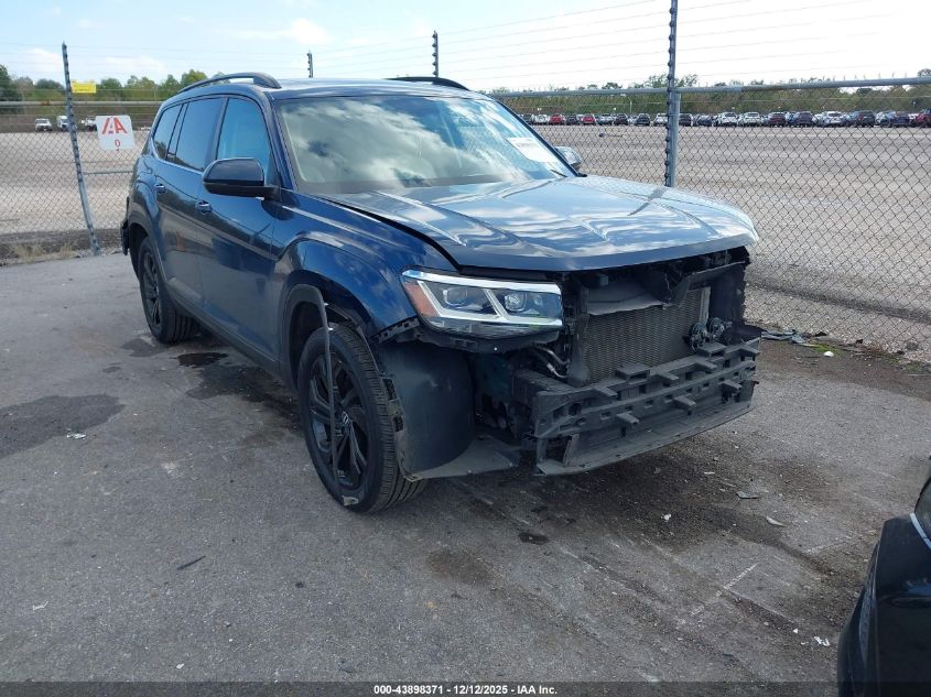 2022 Volkswagen Atlas 3.6L V6 Se W/Technology