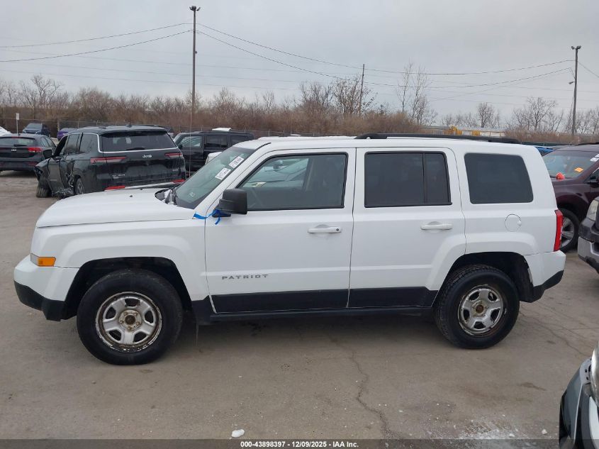 2017 Jeep Patriot Sport 4X4 VIN: 1C4NJRBB9HD165278 Lot: 43898397