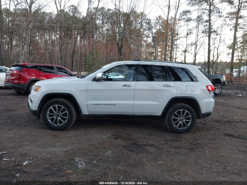 2014 Jeep Grand Cherokee Limited VIN: 1C4RJFBG1EC407526 Lot: 43898435