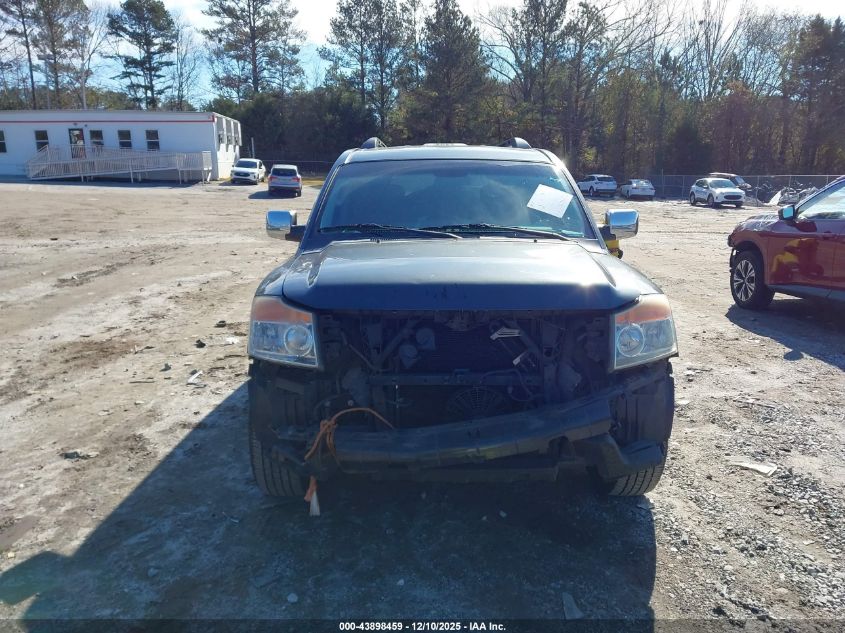 2011 Nissan Armada Sv VIN: 5N1BA0ND2BN617306 Lot: 43898459