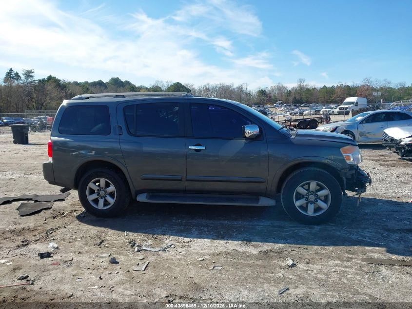 2011 Nissan Armada Sv VIN: 5N1BA0ND2BN617306 Lot: 43898459
