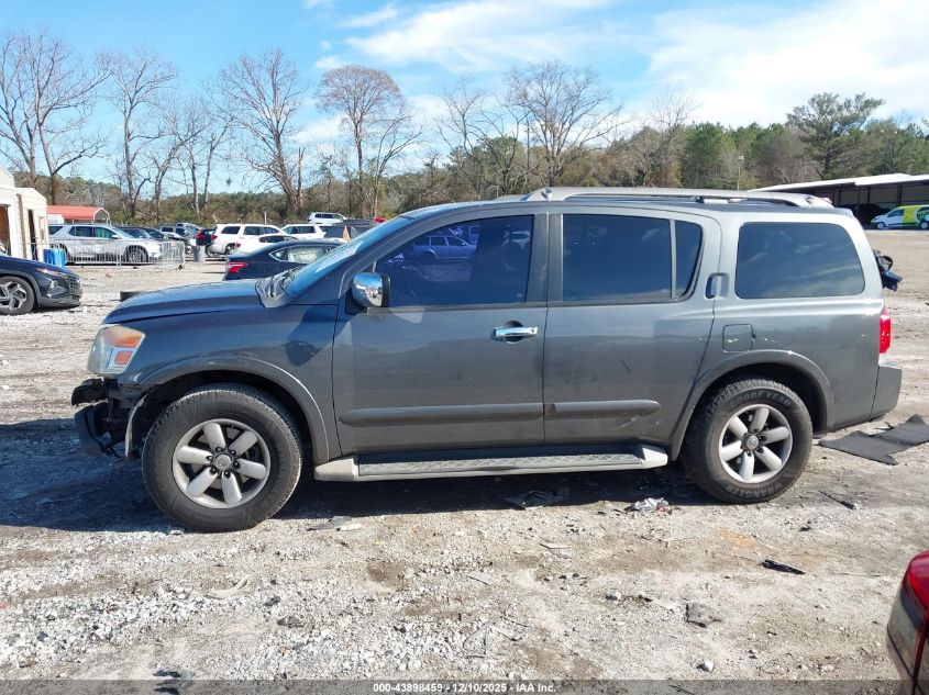 2011 Nissan Armada Sv VIN: 5N1BA0ND2BN617306 Lot: 43898459
