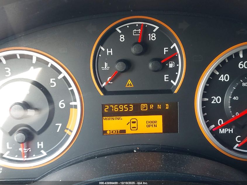 2011 Nissan Armada Sv VIN: 5N1BA0ND2BN617306 Lot: 43898459