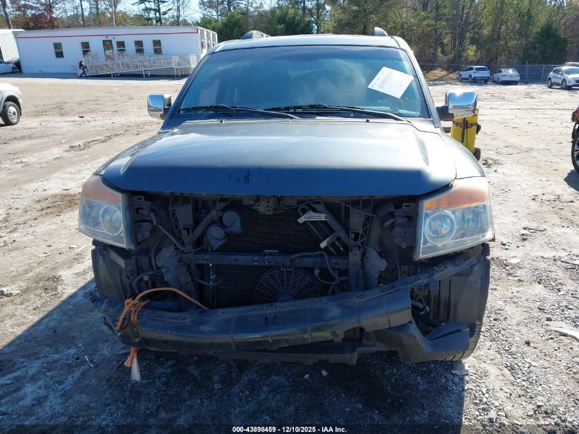 2011 Nissan Armada Sv VIN: 5N1BA0ND2BN617306 Lot: 43898459