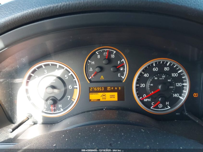 2011 Nissan Armada Sv VIN: 5N1BA0ND2BN617306 Lot: 43898459