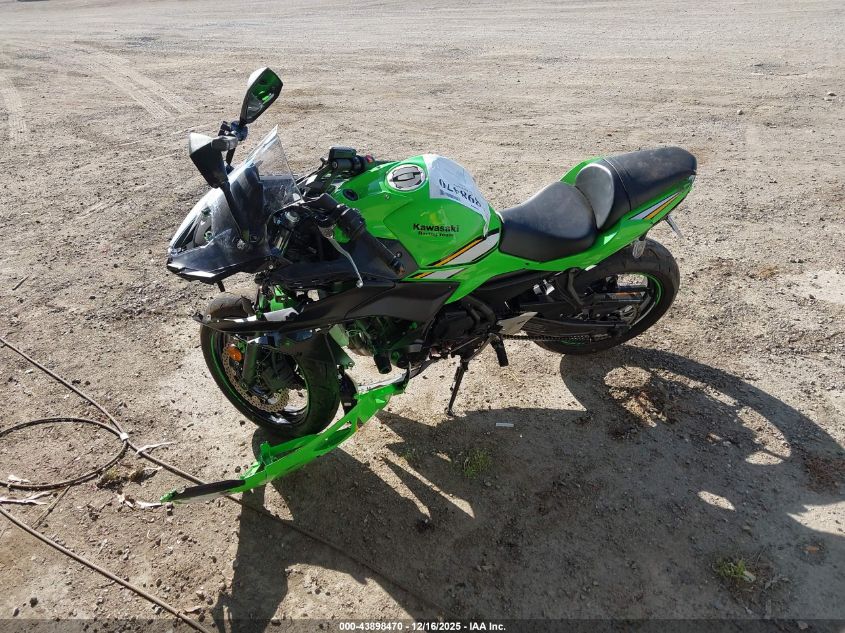 2025 Kawasaki Ex650 P VIN: ML5EXEP13SDAF9187 Lot: 43898470