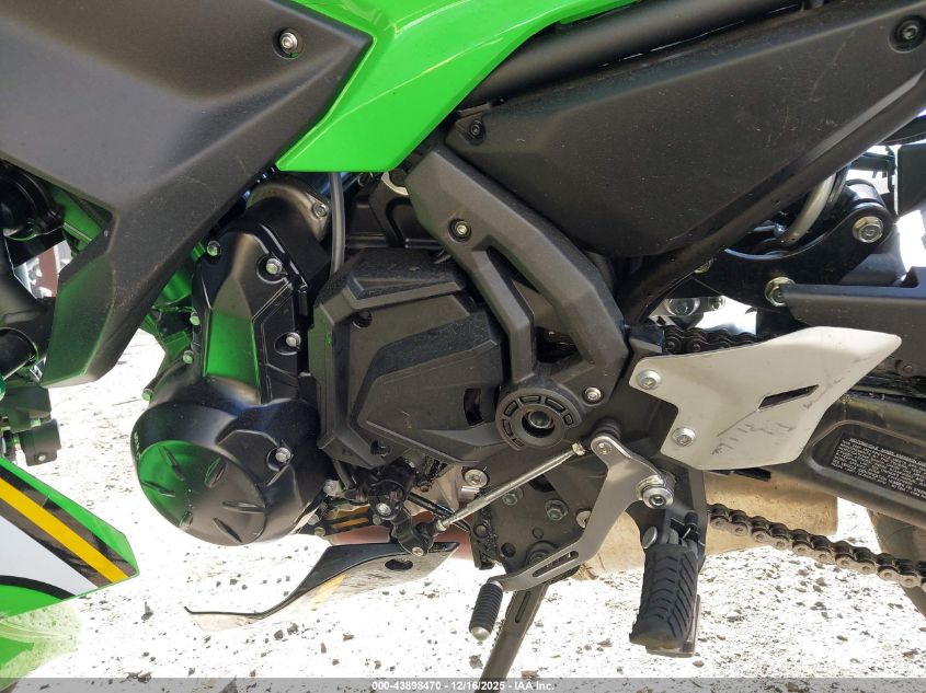 2025 Kawasaki Ex650 P VIN: ML5EXEP13SDAF9187 Lot: 43898470