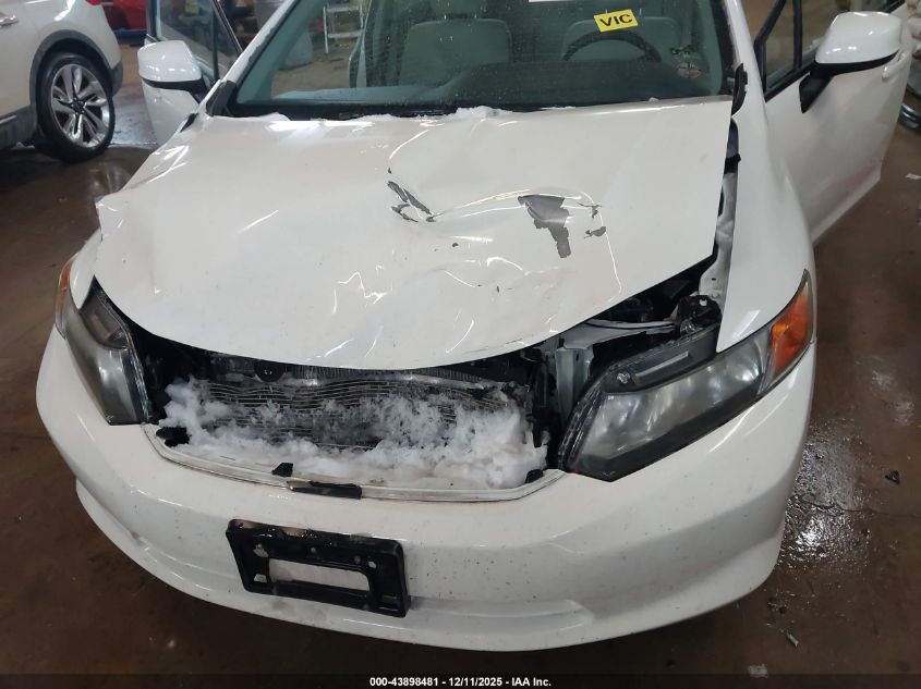 2012 Honda Civic Lx VIN: 19XFB2F55CE044008 Lot: 43898481