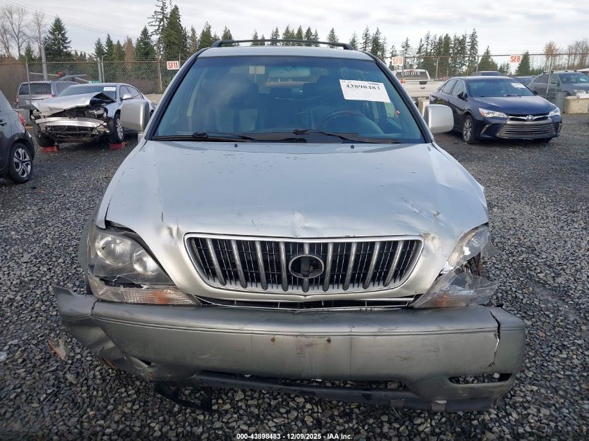 2003 Lexus Rx 300 VIN: JTJHF10U130300240 Lot: 43898483