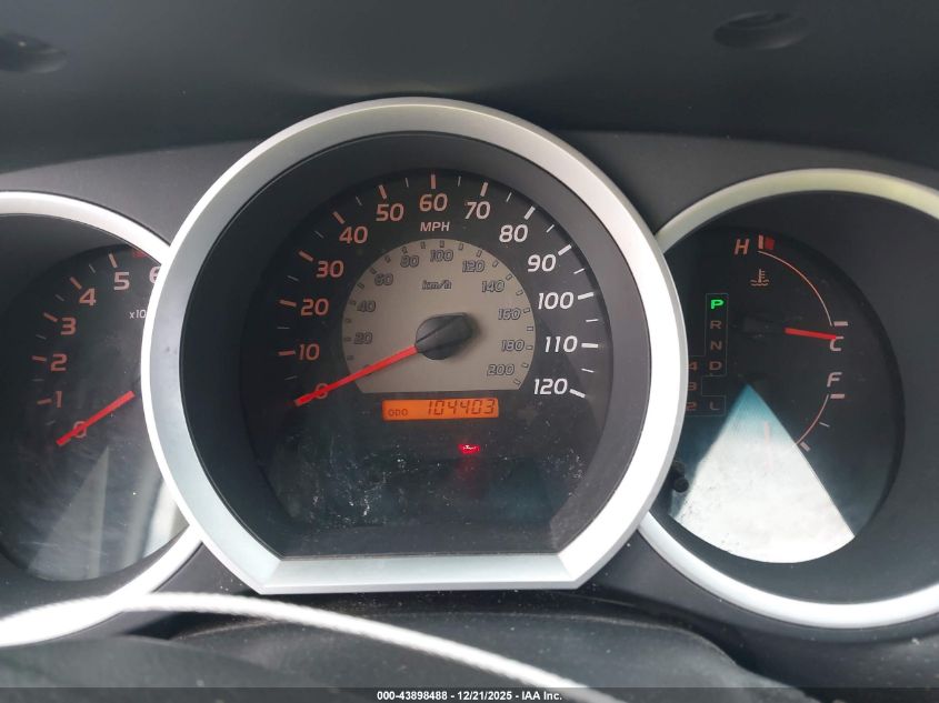 2010 Toyota Tacoma Base V6 VIN: 5TEUU4EN1AZ684060 Lot: 43898488