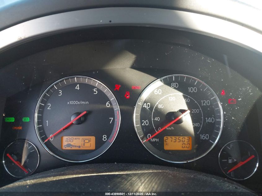 2005 Infiniti Fx35 VIN: JNRAS08U75X100956 Lot: 43898501