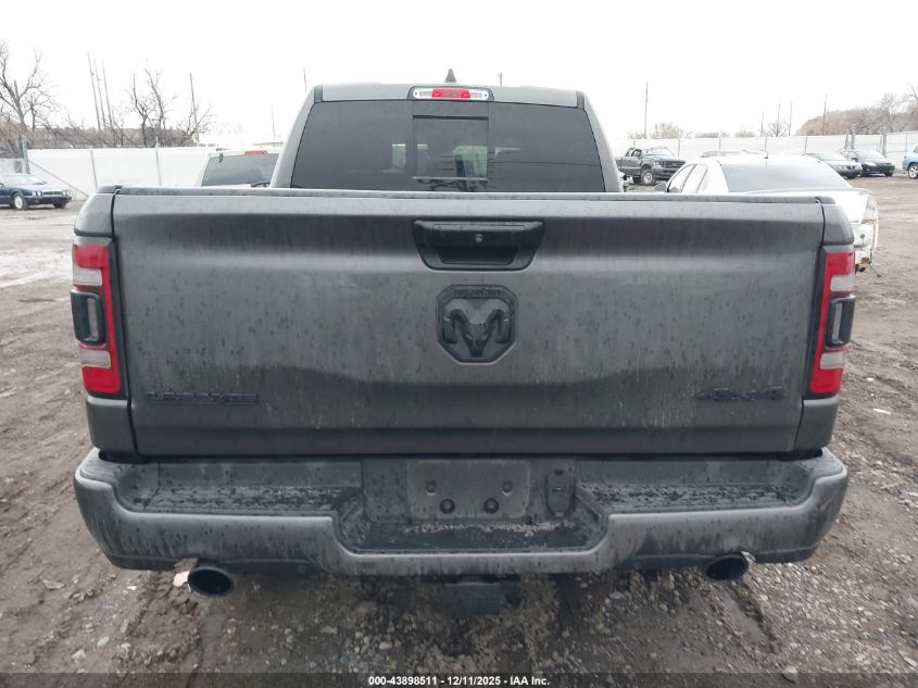 2024 Ram 1500 Laramie 4X4 6'4 Box VIN: 1C6SRFRT3RN170701 Lot: 43898511