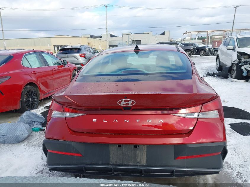 2024 Hyundai Elantra Se VIN: KMHLL4DGXRU846348 Lot: 43898525