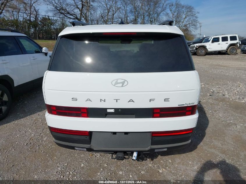 2026 Hyundai Santa Fe Hybrid Sel VIN: 5NMP2DG10TH104121 Lot: 43898545