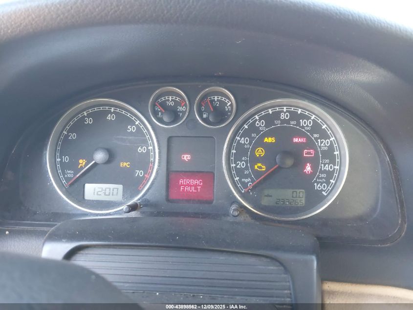 2004 Volkswagen Passat Gls VIN: WVWPD63B04E116309 Lot: 43898562