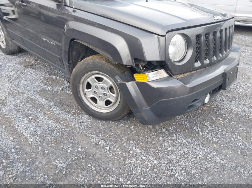 2017 Jeep Patriot Sport 4X4 VIN: 1C4NJRBB5HD145139 Lot: 43898576