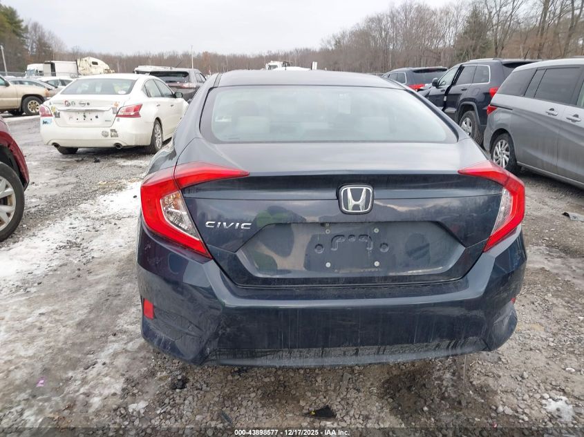 2018 Honda Civic Lx VIN: 19XFC2F56JE209011 Lot: 43898577