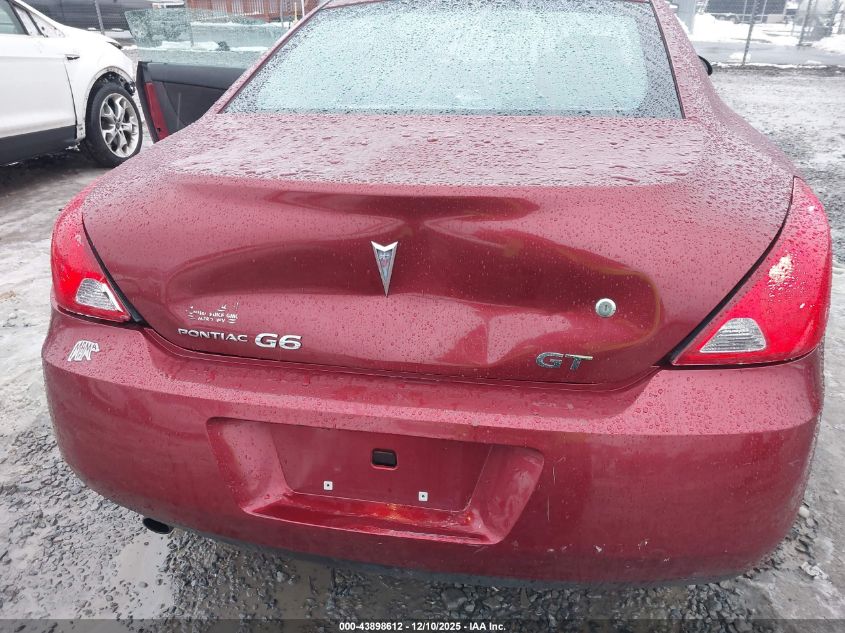 2008 Pontiac G6 Gt VIN: 1G2ZH17N984291498 Lot: 43898612