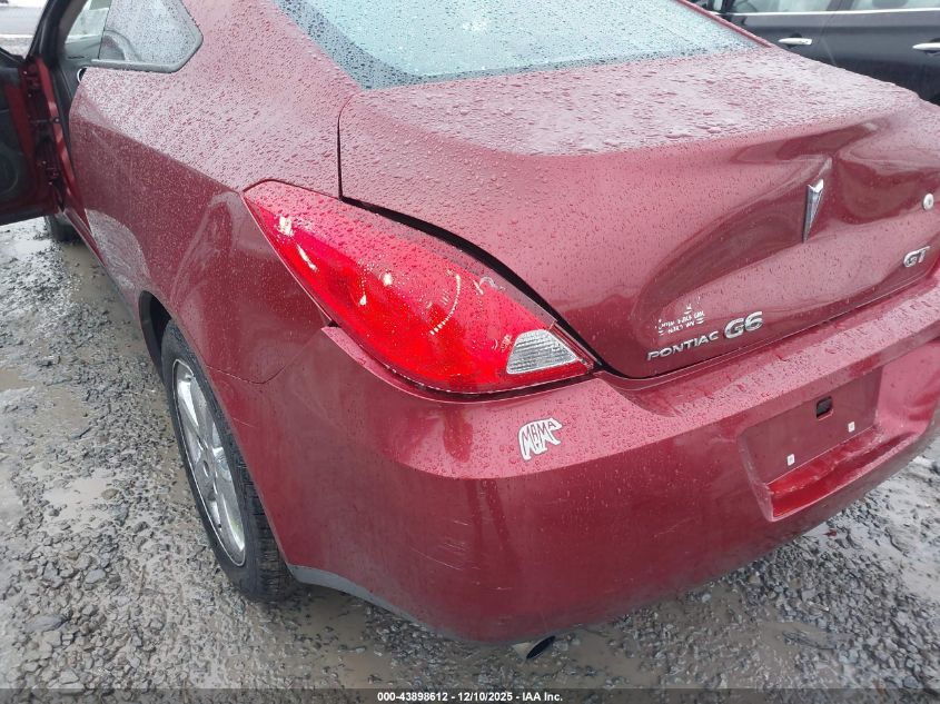 2008 Pontiac G6 Gt VIN: 1G2ZH17N984291498 Lot: 43898612