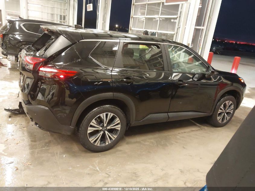 2023 Nissan Rogue Sv Intelligent Awd VIN: 5N1BT3BB4PC925790 Lot: 43898618
