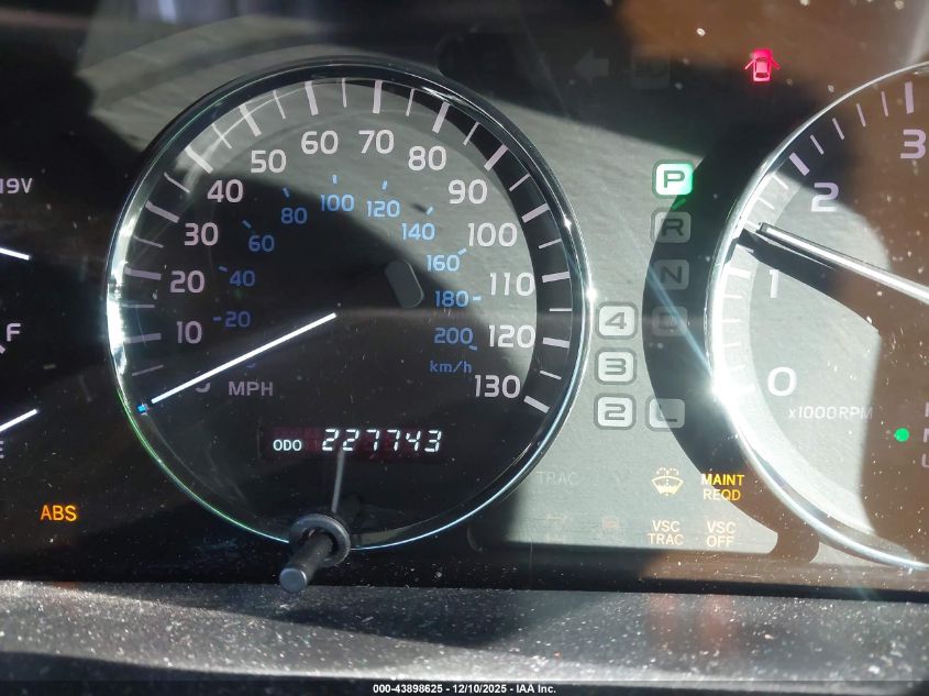 2007 Lexus Lx 470 VIN: JTJHT00W074024426 Lot: 43898625