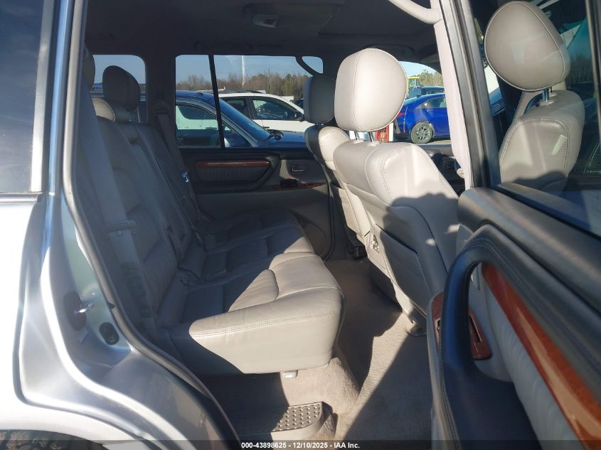 2007 Lexus Lx 470 VIN: JTJHT00W074024426 Lot: 43898625