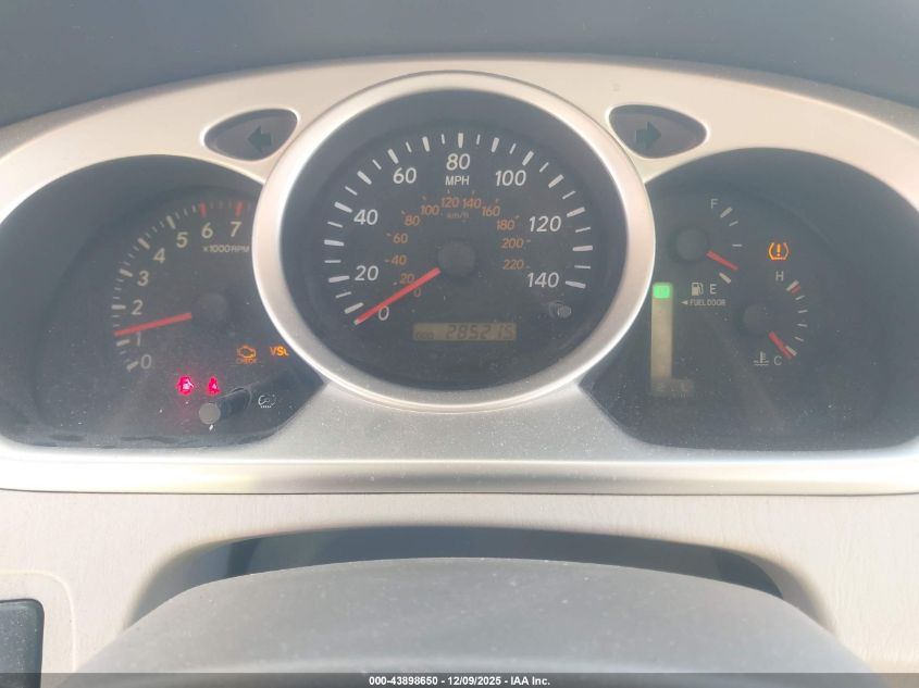 2005 Toyota Highlander V6 VIN: JTEEP21A850125609 Lot: 43898650