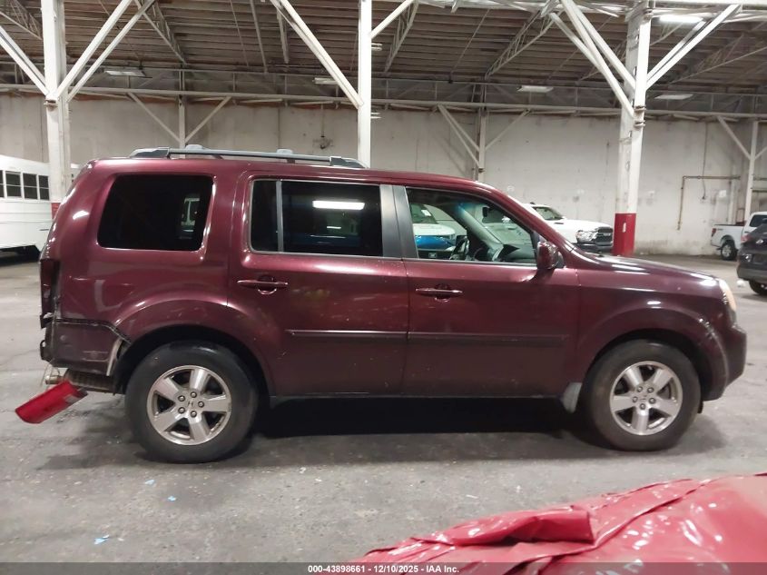 2009 Honda Pilot Ex-L VIN: 5FNYF486X9B012785 Lot: 43898661